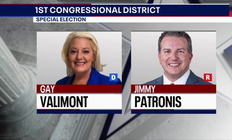 Florida’s 1st Congressional District: Jimmy Patronis, Gay Valimont face off in November rematch