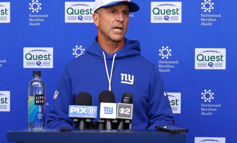 John Harbaugh talked to Titans owner about trade for Jeffery Simmons in Giants twist