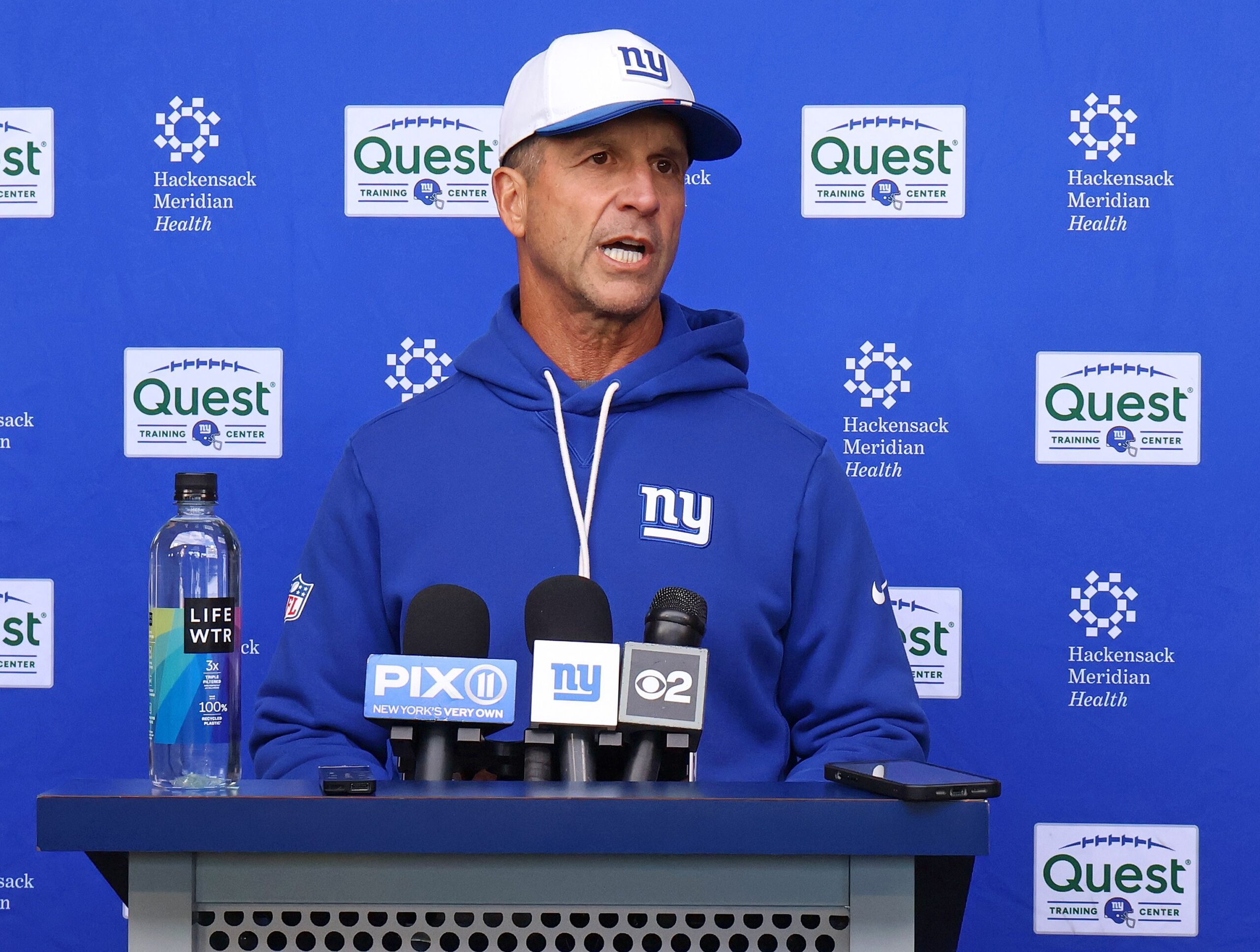 John Harbaugh talked to Titans owner about trade for Jeffery Simmons in Giants twist