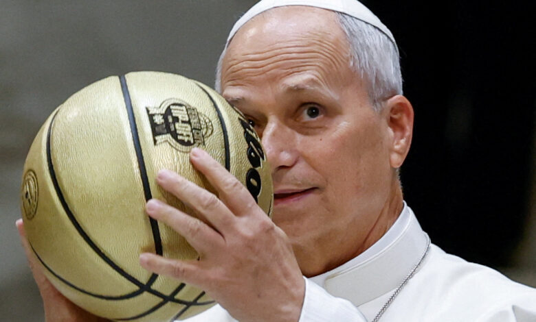 Pope Leo tries to stay neutral as basketball rivals descend on Vatican